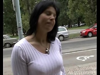 Brunette Milf Lenka Gets Paid for Sex