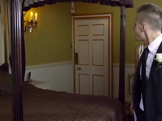 Stepmother and bride work hard to make groom satisfied