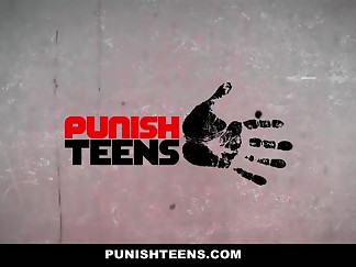 PunishTeens - Little Sister Brutally Fucked And Dominated