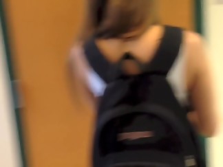 Busty babe offers me a fine blowjob