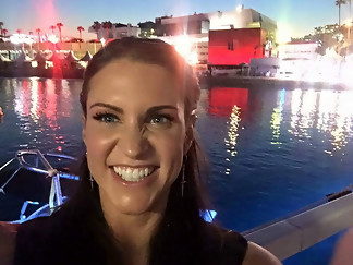 WWE Milf  Stephanie McMahon Jerk Off Challenge