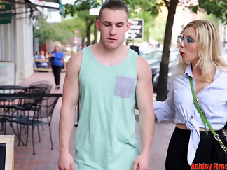 ASHLEY FIRES HOT MOM and SON