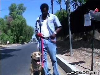 She is a Dog Lover and a Cock Lover Too