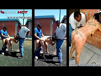 DANNA HOT SEXO Y HUMILLACI&Oacute_N EN PUBLICO BDSM