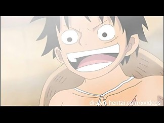 One Piece Hentai - Luffy heats up Nami